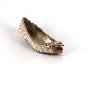 😍 Anne Klein printed short 1” mini heels, size 8